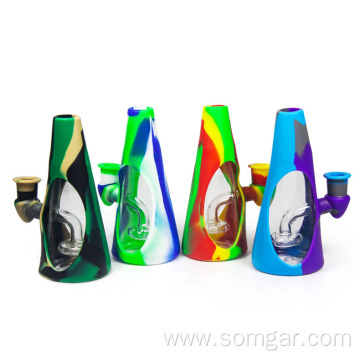XY76HSS0112 Silicone Smoking Pipes Tobacco Pipes Water Pipes